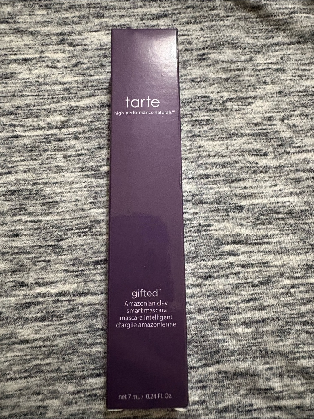 tarte plum purple mascara box